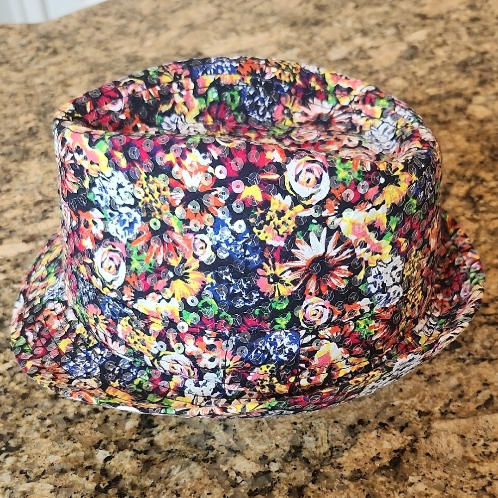Disney Multicolor Floral Kids‎ Hat - Picture 2 of 5